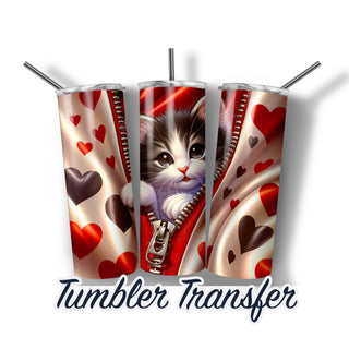 Valentines Tumbler Sublimation Transfer | 20 oz & 30 oz
