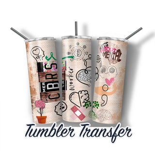 CBRS Tumbler Sublimation Transfer | 20 oz & 30 oz