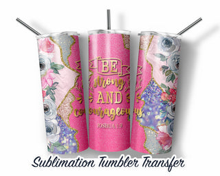 Bible Church Tumbler Sublimation Transfer | 20 oz & 30 oz