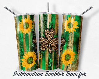 St. Patrick's Day Tumbler Sublimation Transfer | 20 oz & 30 oz