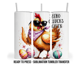 Snarky Chicken Sublimation Transfer Print For 20 oz Tumbler - 30 oz Skinny Tumbler - Ready to Press Heat Transfers SHIPS NEXT DAY