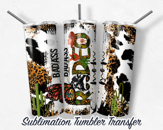 Rodeo Mom Tumbler Sublimation Transfer | 20 oz & 30 oz