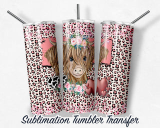 Valentines Sublimation Transfer Print For 20 oz Tumblers - 30 oz Tumblers - Ready To press - Heat Transfers