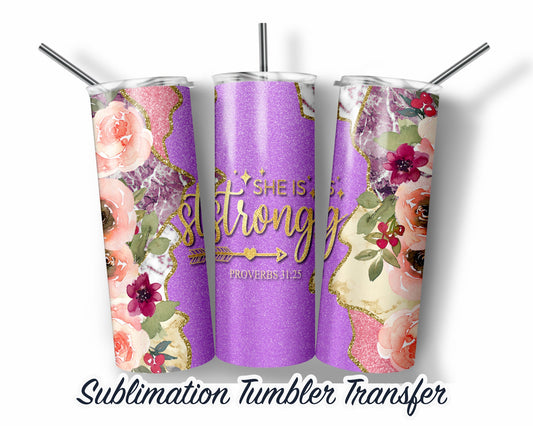 Bible Church  Sublimation Transfer Print For 20 oz Tumbler - 30 oz Skinny Tumbler - Ready To press - Heat Transfers SHIPS NEXT DAY