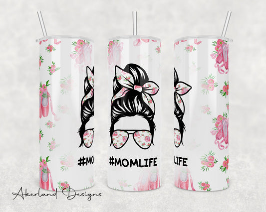 Mom Life  Sublimation Transfer Print For 20 oz Tumblers - 30 oz Tumblers - Ready To press - Heat Transfers