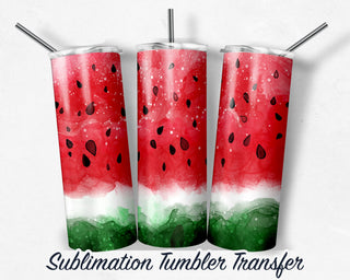 Watermelon Tumbler Sublimation Transfer | 20 oz & 30 oz