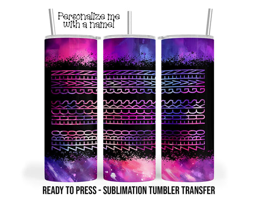 Zero F*cks Given, Cuss, Sweary Sublimation Tumbler Transfer Print 20 oz Tumbler - 30 oz Tumbler Ready To press Heat Transfers SHIPS NEXT DAY