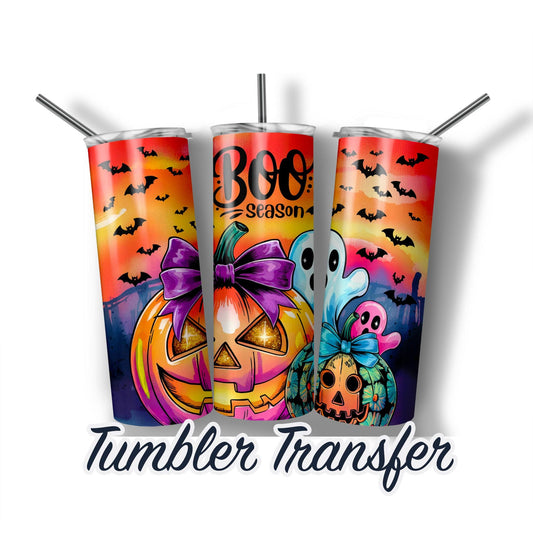 Halloween Sublimation Transfer Print For 20oz Tumblers-30oz Tumblers Ready To press Transfers Ships Next Day