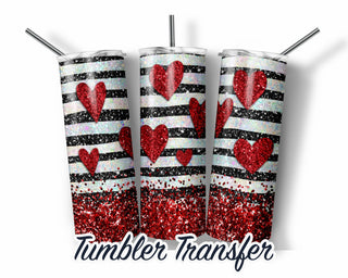 Valentine's Sublimation Transfer Print For 20 oz Tumblers - 30 oz Tumblers - Ready To press - Heat Transfers SHIPS NEXT DAY