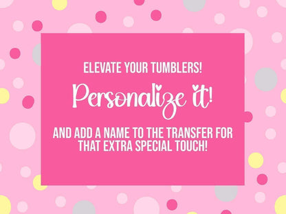 a pink square with the words, elevate your numbers personalize it and