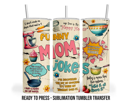 Mom Sublimation Transfer Print For 20 oz - 30 oz Skinny Tumbler - Ready To press - Heat Transfers SHIPS NEXT DAY