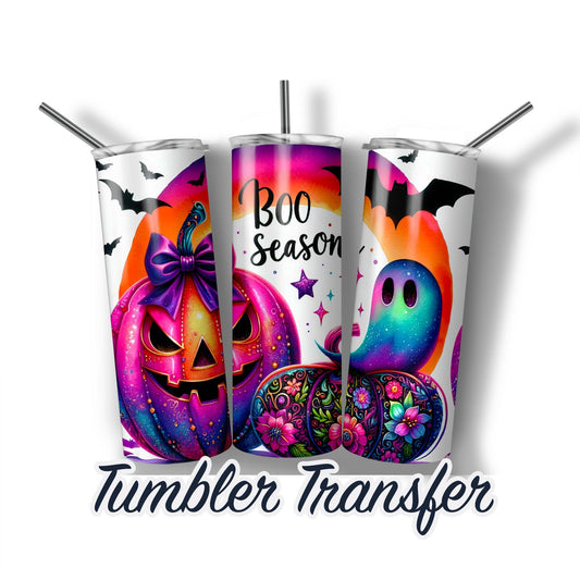 Halloween Sublimation Transfer Print For 20oz Tumblers-30oz Tumblers Ready To press Transfers Ships Next Day