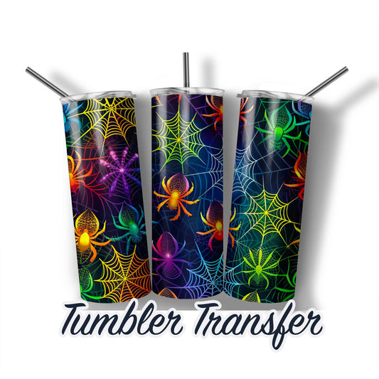 Halloween Tumbler Transfer -  Sublimation Transfer Print For 20 oz Tumblers - 30 oz Tumblers - Ready To press - Heat Transfers