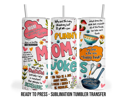 Mom Sublimation Transfer Print For 20 oz - 30 oz Skinny Tumbler - Ready To press - Heat Transfers SHIPS NEXT DAY