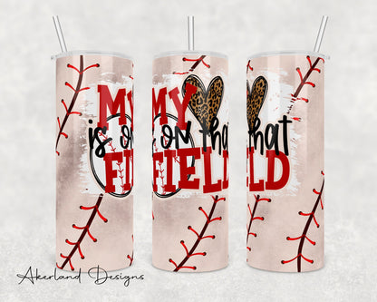 Baseball  Sublimation Transfer Print For 20 oz Tumblers - 30 oz Tumblers - Ready To press - Heat Transfers