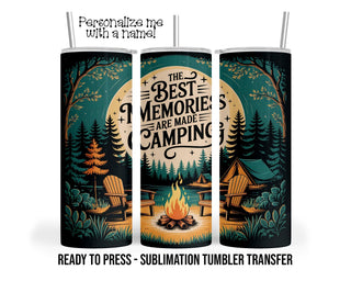 Fall Campfire, Fire Pit Sublimation Tumbler Transfer Print for 20oz Tumbler, Ready To press Heat Transfer  | Cup Wraps | Wholesale