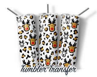Christmas Tumbler  Sublimation Transfer Print For 20 oz Tumbler - 30 oz Skinny Tumbler - Ready To press - Heat Transfers SHIPS NEXT DAY
