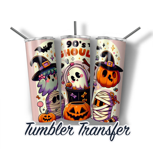 Halloween Sublimation Transfer Print For 20oz Tumblers-30oz Tumblers Ready To press Transfers Ships Next Day