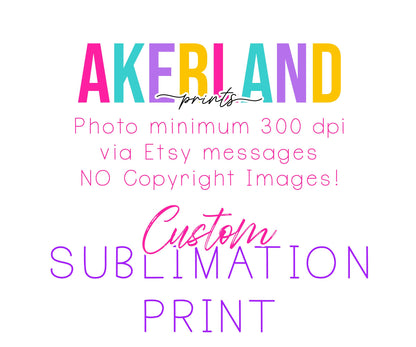 Custom Sublimation Tumbler Transfer Print 11oz Mug, 15oz Mug, 16oz Glass Can, 20oz, 30oz 40oz Tumbler Clipboards, WindSpinner SHIPS NEXT DAY