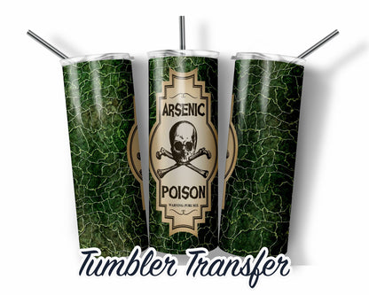 Halloween Sublimation Transfer Print For 20 oz Tumblers - 30 oz Tumblers - Ready To press - Heat Transfers