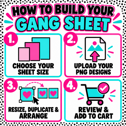 Sublimation Gang Sheet Builder