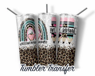 Assistant Principal Life Tumbler Sublimation Transfer | 20 oz & 30 oz