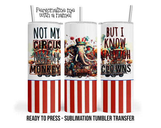 Sublimation Tumbler Transfer – 20 oz & 30 oz Tumbler Wraps | Ready to Press Heat Transfers