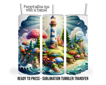 Sublimation Tumbler Transfer - Ready To Press Heat Transfer Print For 20 oz Skinny Tumbler