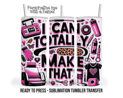Sublimation Tumbler Transfer Print 20oz Tumbler, Ready To press Heat Transfer | Vintage Truck | I can totally make that | Crafter DIY