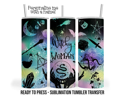 Fall, Gothic Solstice, Halloween Spells Sublimation Tumbler Transfer Print 20oz Tumbler, Ready To press Heat Transfer SHIPS NEXT DAY
