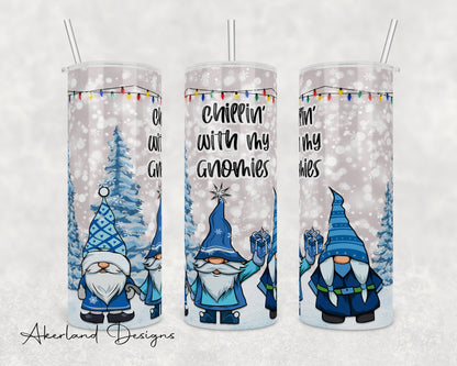 Christmas Gnome  Sublimation Transfer Print For 20 oz Tumblers - 30 oz Tumblers - Ready To press - Heat Transfers