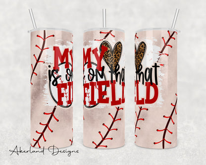 Baseball  Sublimation Transfer Print For 20 oz Tumblers - 30 oz Tumblers - Ready To press - Heat Transfers