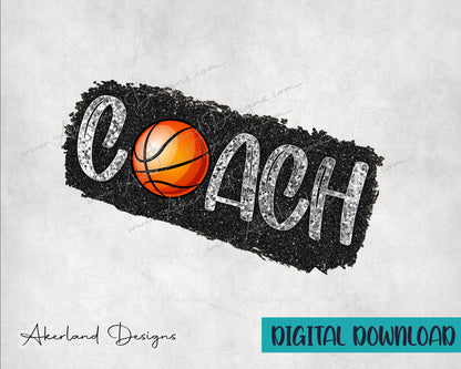 Basketball Coach - PNG Digital Download