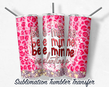 Valentines Day  Sublimation Transfer Print For 20 oz Tumblers - 30 oz Tumblers - Ready To press - Heat Transfers