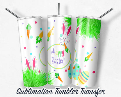 Easter -  Sublimation Transfer Print For 20 oz Tumblers - 30 oz Tumblers - Ready To press - Heat Transfers