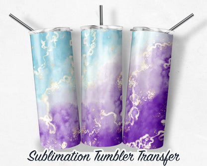 Vinyl Wrap or Sublimation Transfer Print For 20 oz Tumblers - 30 oz Tumblers - Ready To press - Heat Transfers