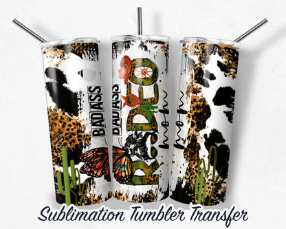 Rodeo Mom  Sublimation Transfer Print For 20 oz Tumblers - 30 oz Tumblers - Ready To press - Heat Transfers