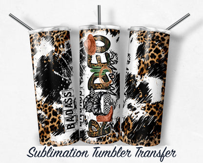 Rodeo Mom  Sublimation Transfer Print For 20 oz Tumblers - 30 oz Tumblers - Ready To press - Heat Transfers