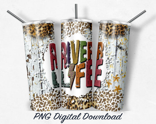 River Life 20oz Sublimation Tumbler Design - PNG Digital Download