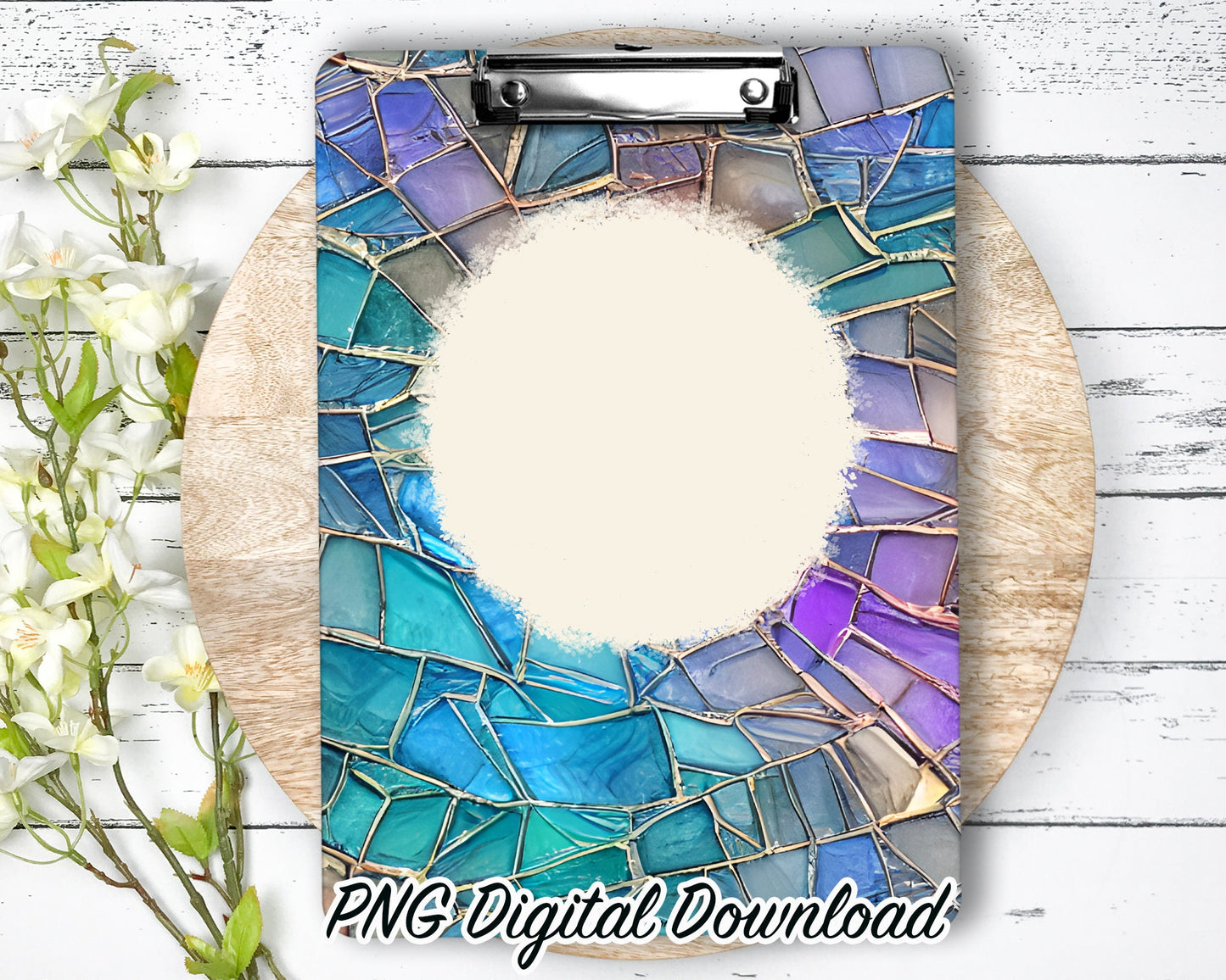 Clipboard Sublimation PNG Design | 9.1W by 12.6H | 300 dpi | PNG Digital Download