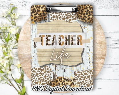 Clipboard Sublimation PNG Design | 9.1W by 12.6H | 300 dpi | PNG Digital Download