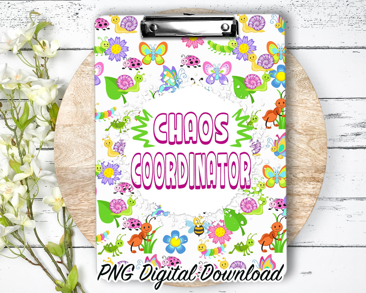 Clipboard Sublimation Design | 9.1W by 12.6H | 300 dpi | PNG Digital Download