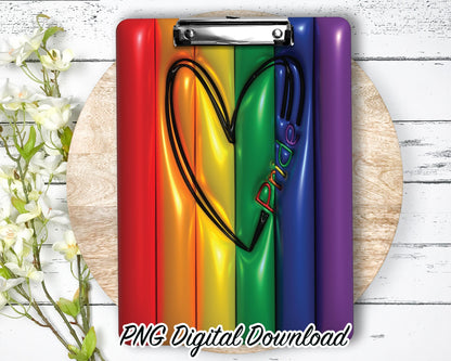 Clipboard Sublimation PNG Design | 9.1W by 12.6H | 300 dpi | PNG Digital Download