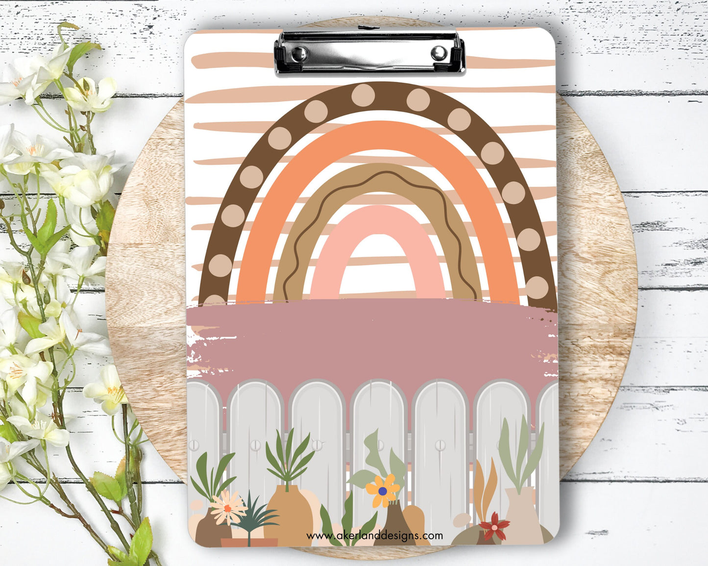Clipboard Sublimation Design / 9.1W by 12.6H | 300 dpi | PNG Digital Download