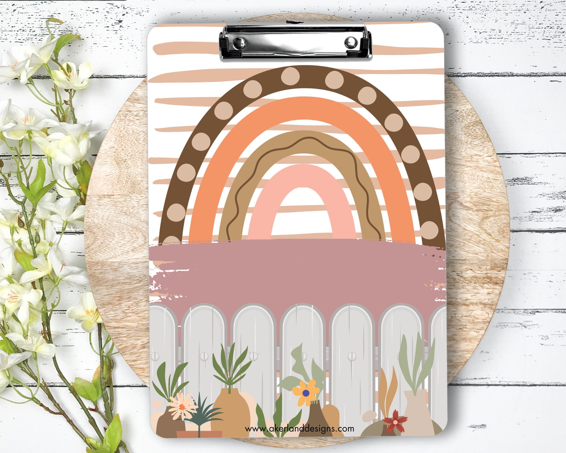 Clipboard Sublimation Design / 9.1W by 12.6H | 300 dpi | PNG Digital Download