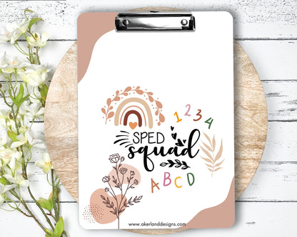 Clipboard Sublimation Design / 9.1W by 12.6H | 300 dpi | PNG Digital Download
