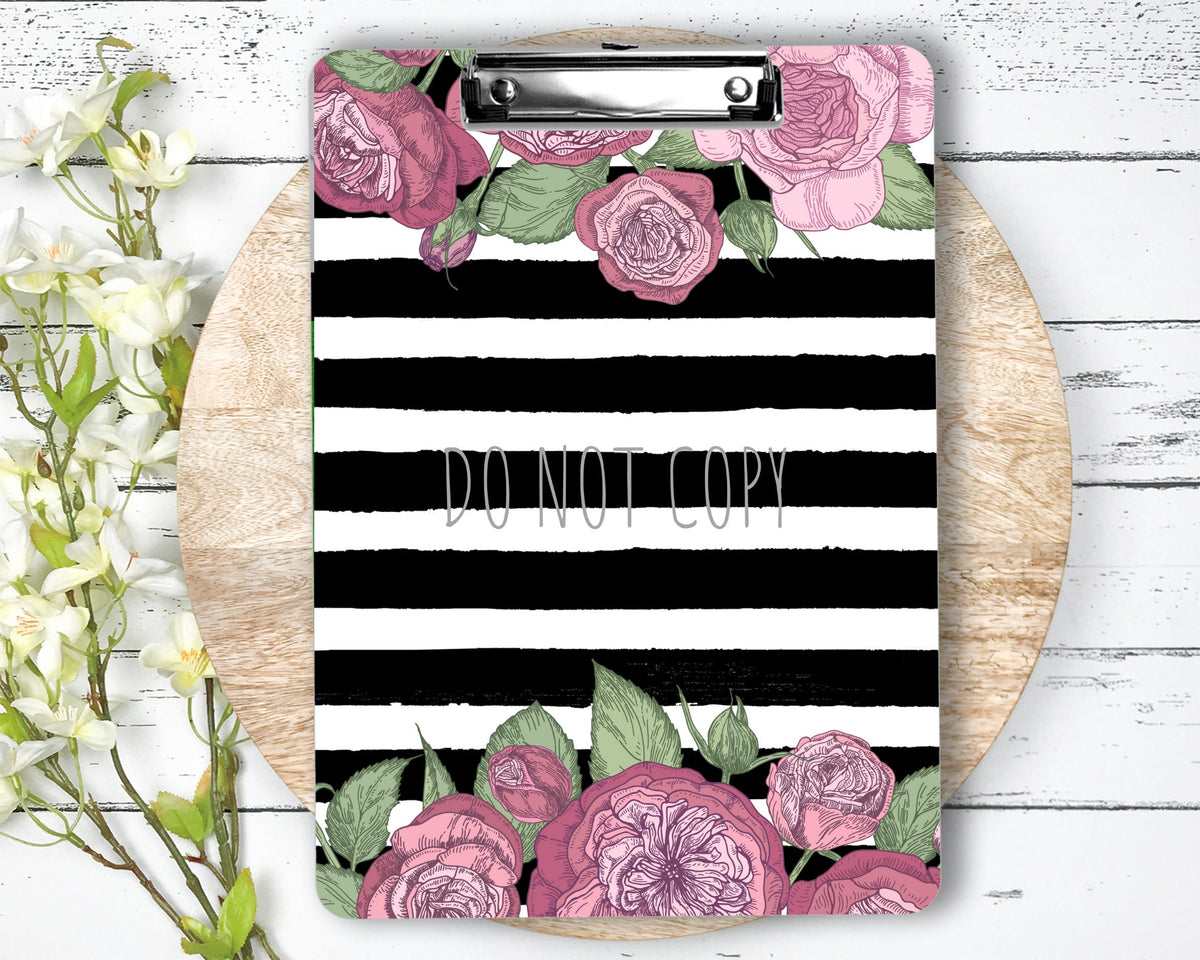 Clipboard Sublimation PNG Design | 9.1W by 12.6H | 300 dpi | PNG Digital Download