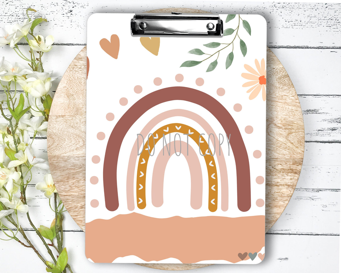 Clipboard Sublimation PNG Design | 9.1W by 12.6H | 300 dpi | PNG Digital Download
