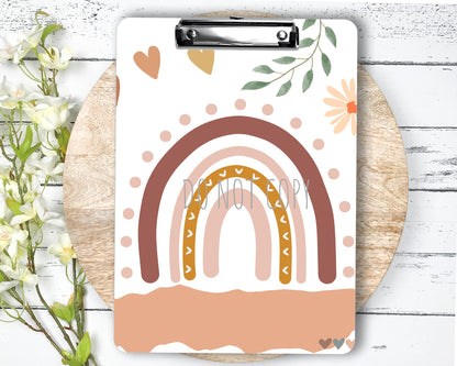 Clipboard Sublimation PNG Design | 9.1W by 12.6H | 300 dpi | PNG Digital Download