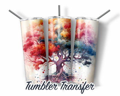 Tree of Life  Sublimation Transfer Print For 20 oz Tumblers - 30 oz Tumblers - Ready To press - Heat Transfers